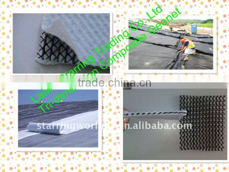 Composite Drainage Tri-planar Geonet