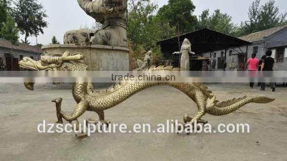 Best quality bronze dragon relief statue sale