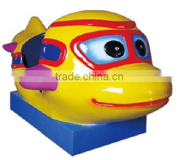 Professional kiddie helicopter rides in coin operated