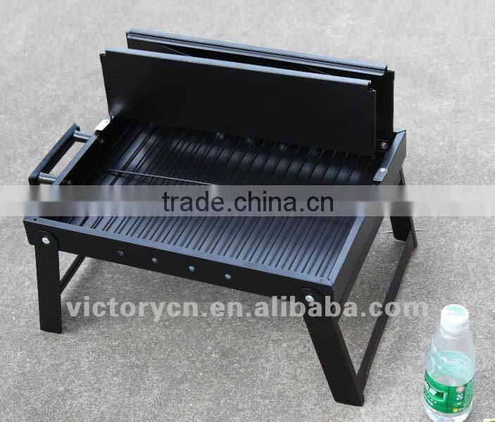 Hot sale ! Folding Charcoal Grill bbq stands Easy Carry Suit Indoor and Outdoor