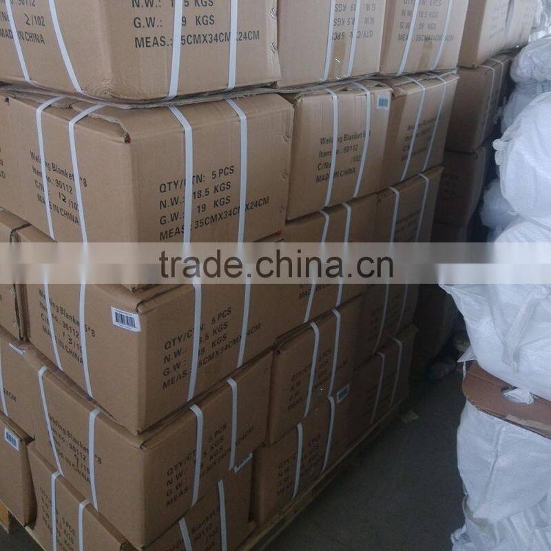 1mm Flame Retardant Blanket /heavy duty welding fire blanket for safety