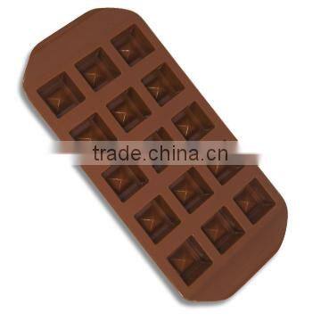 15 cup three-dimensional chocolate silicone ice and cake use tray
