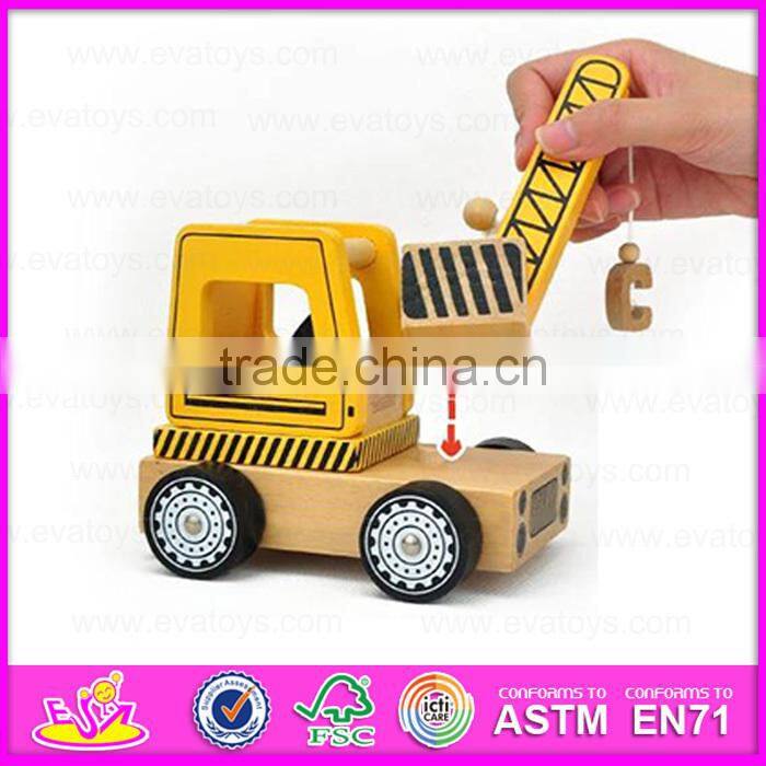 Best design toddler wooden digger toys top fashion kids wooden digger toys wholesale children wooden digger toys W04A149-S