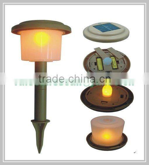 stainless steel solar garden light