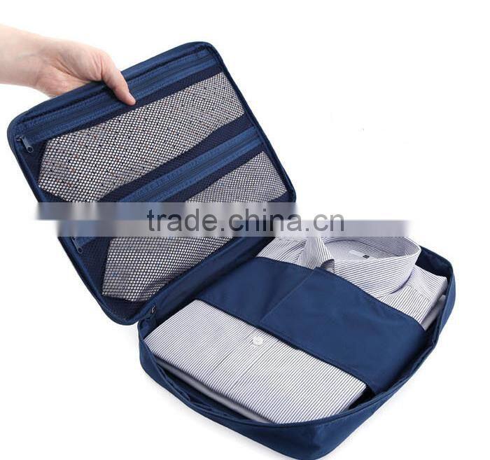 Business travel shirts storage bag for men