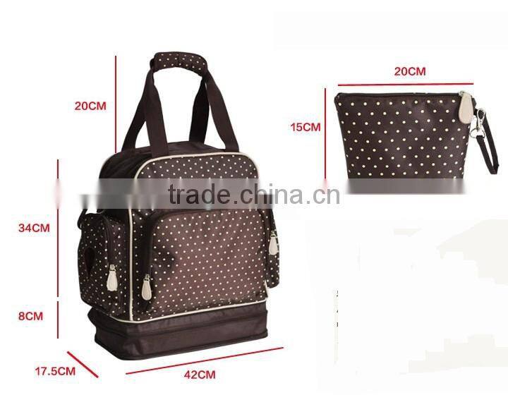 Fashion Pots Multi-functional Diaper Bag Diaper Backpack