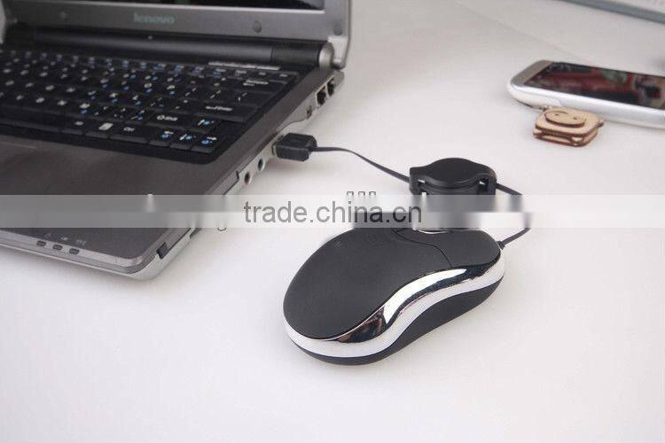 Telescopic line mouse USB petals mouse optical mouse