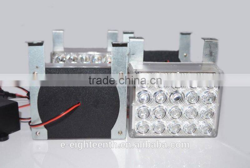 4 x 20 2016 Amber /white LED Car Truck Flash Strobe Decoration Fog Emergency Lights