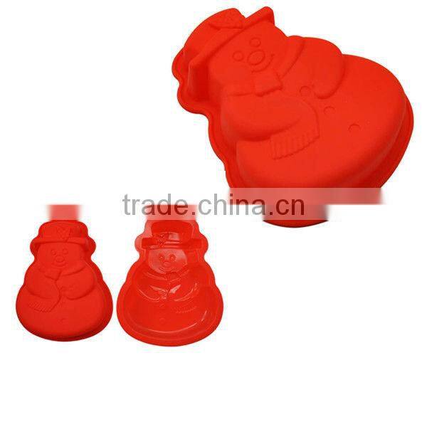 high quality silicone cookie baking cup,Chrismas old man shape silicone cake mould,silicone fruit tray