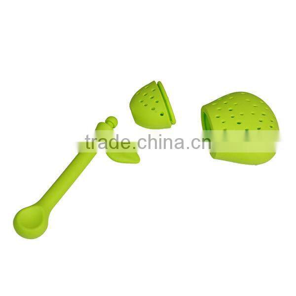 Funny design cheap tea spoon strainer