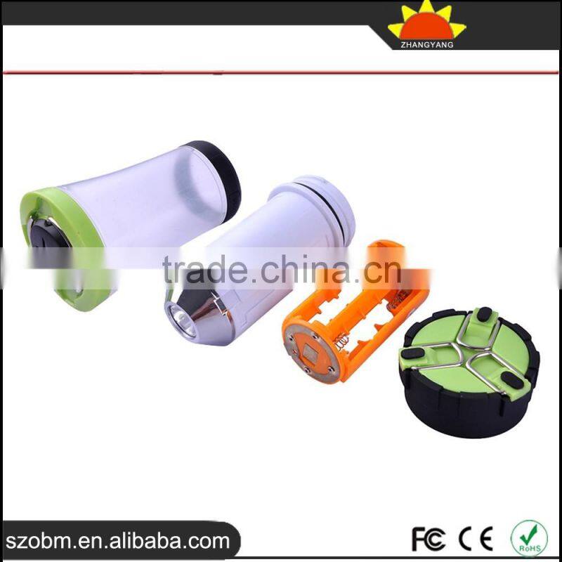 Double use Waterproof LED Flashlight Torch / Rechargeable LED Camping Light