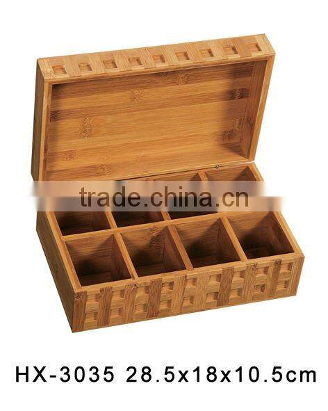 bamboo storage box of tea