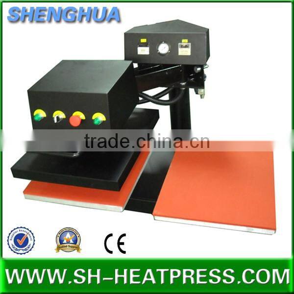 up slide pneumatic Heat press Machine for sale ,sublimation heat press with CE certificate