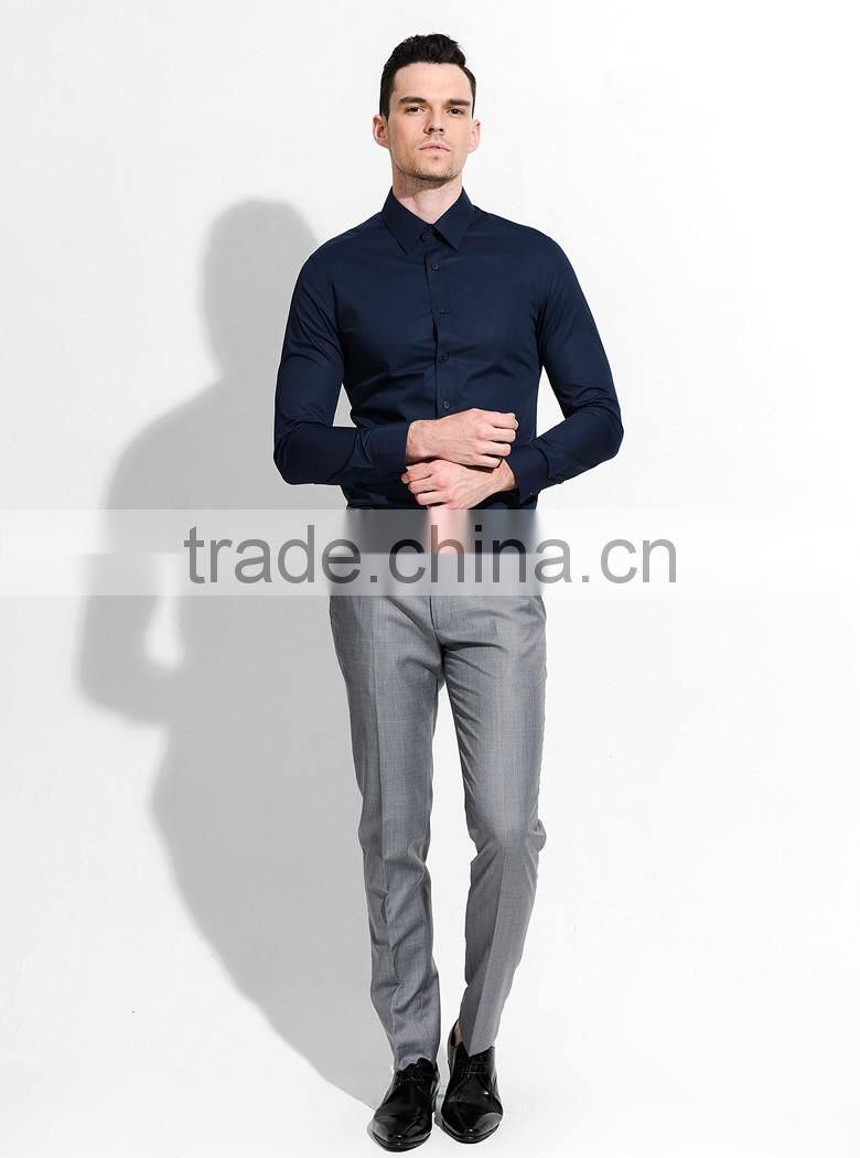100% cotton blank dress shirts long sleeve office shirts custom dress shirts for men