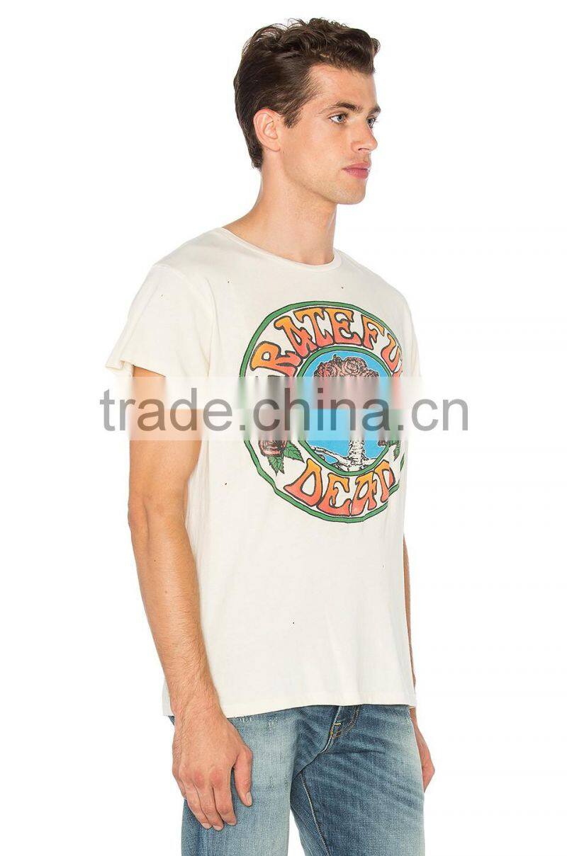 Modern new design style men's sport new pattern t-shirts