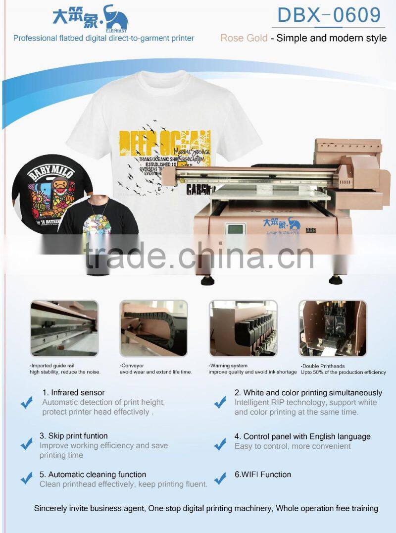 China factory sale low Price Textile digital t-shirt printing machine