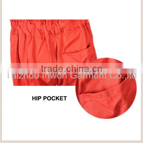 Custom design oil industrial safety workwear uniform flame retardant coverall