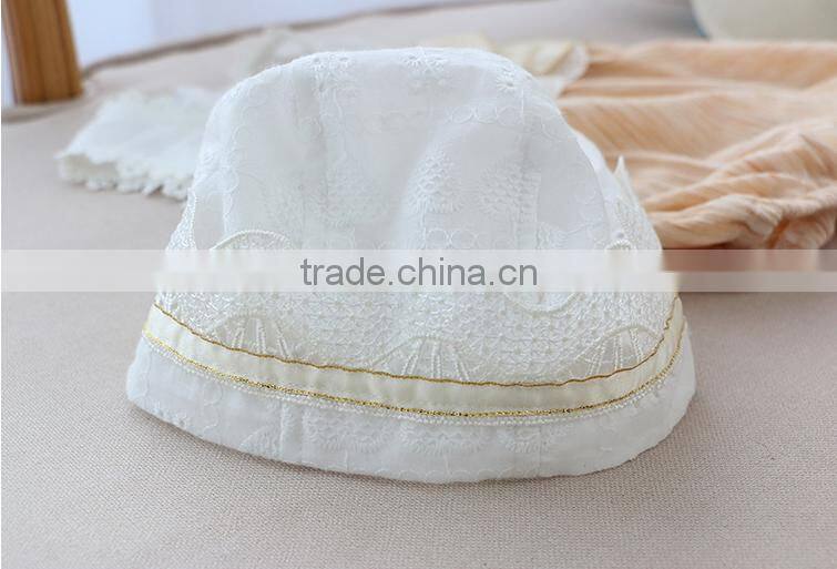 2017 New Design Summer Lace Baby Girls Bubble Romper With Bow