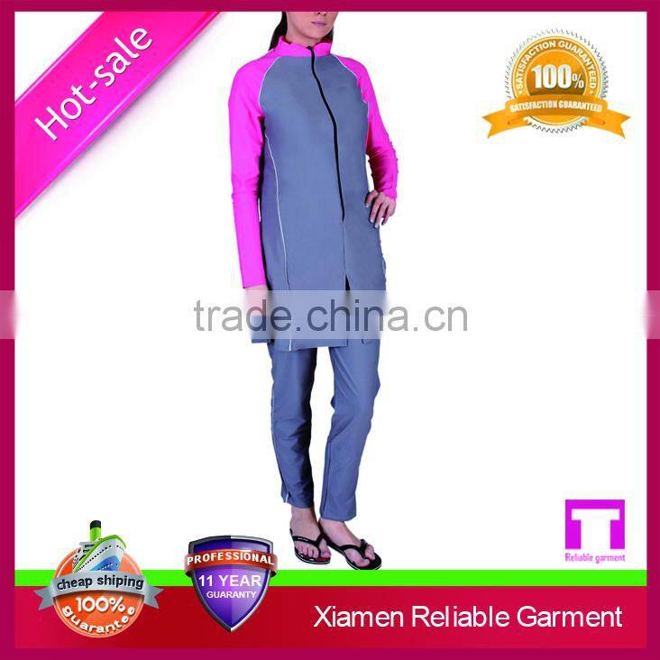 Wholesale spandex polyester muslim swimwear