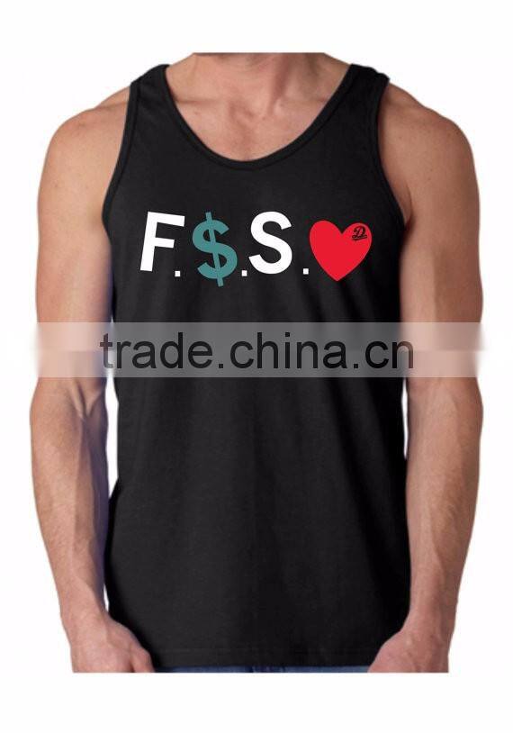 2017 new arrival china supplier summer sleeveless t shirt wholesale tank top