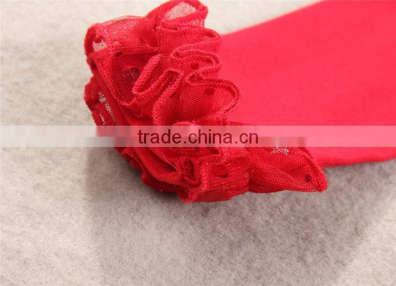 Wholesale Children Boutique Clothing/ Latest Fashion Baby Girls Ruffle Christmas Clothes