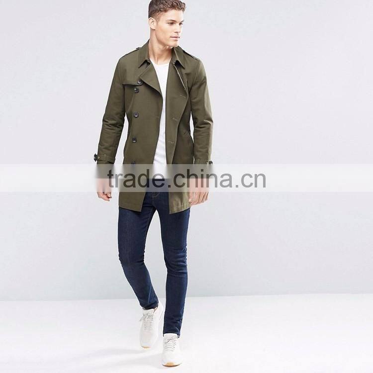 Fine Workmanship Double-breasted fashion winter coat factory