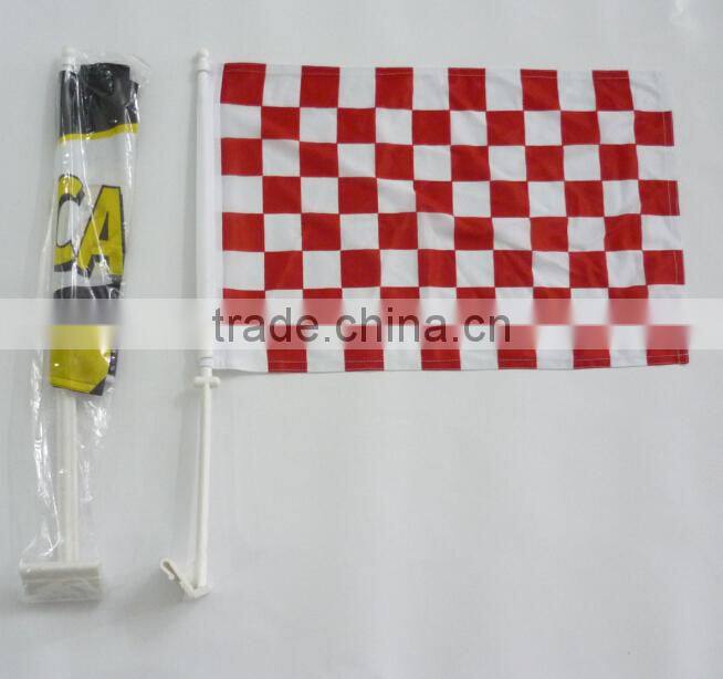 colorful window car flag