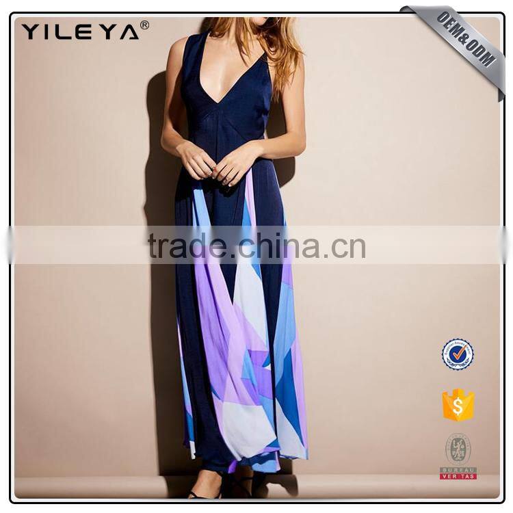 New arrival women clothing long dress,v neck dress maxi,design fashion long dress cheap
