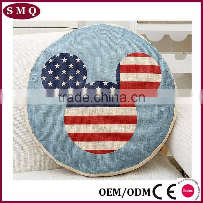 UV resistant and waterproof round pillow cover