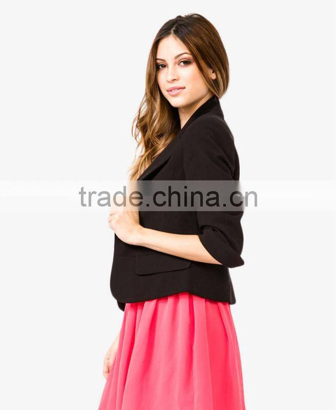 College Single-Button Blazer