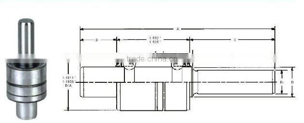 high quality automotive water pump bearing W2325/WIB163083