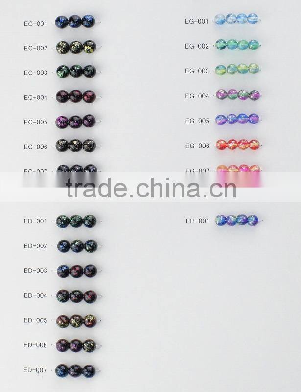 High quality colorful imitation pearl set made in Japan