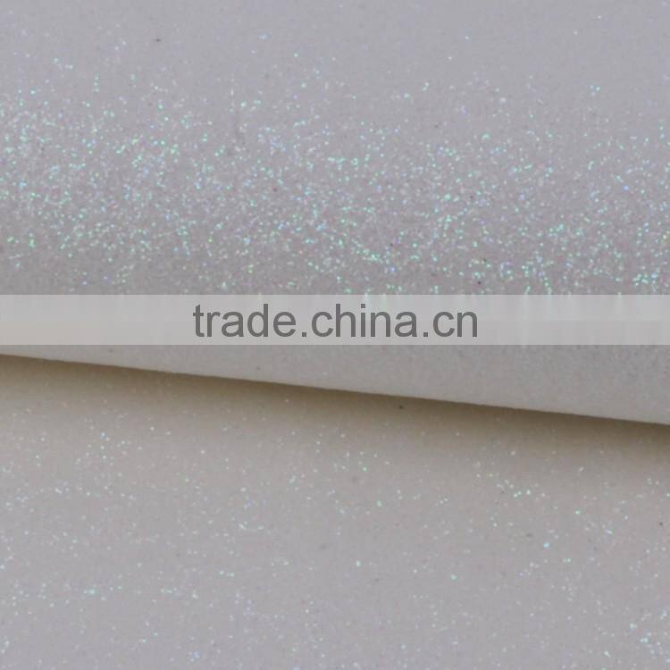 factory supply high shinning cream glitter wallpaper