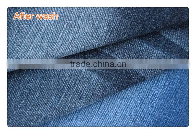High quality 55/56" width custom digital printed cotton denim fabric