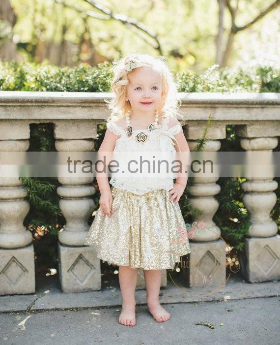 New fancy frock designs images wholesale price latest children frocks designs sequin dress
