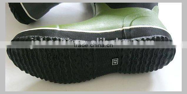neoprene fabric rubber boots