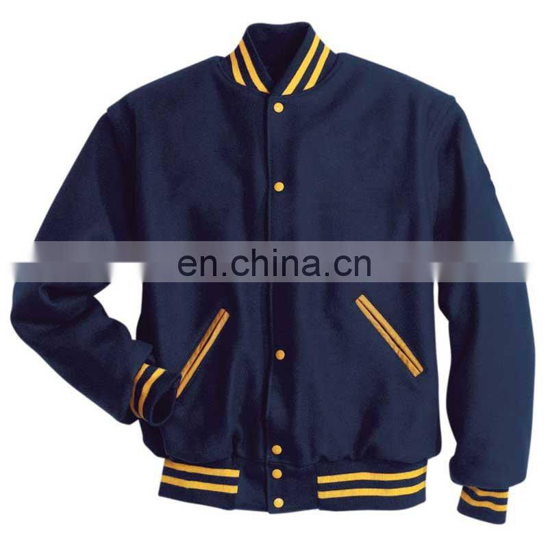 varsity baseball letterman college cotton varsity jacket