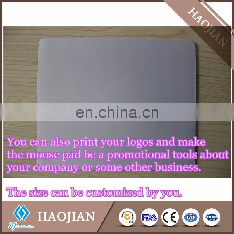 cheap sublimation blank white mouse pad