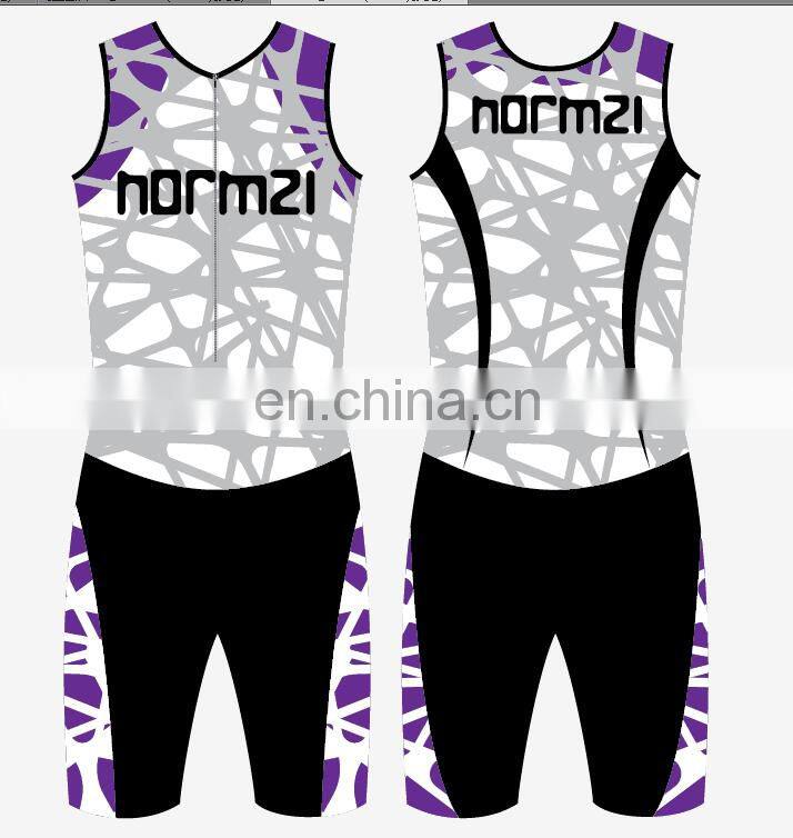 China reliable supplier Cheapest lycra cycling triathlon wholesale Skinsuit Women sublimation printed triathlon sportswear