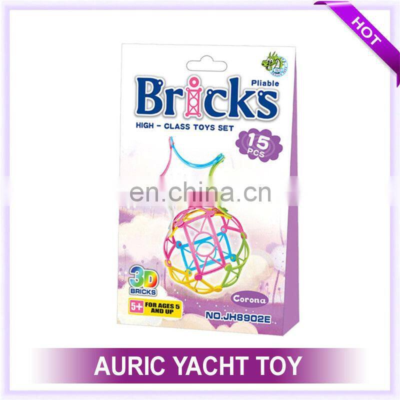Russian dream building blocks,promotional 3d puzzle building block,magnetic building blocks for kids ZH0906329