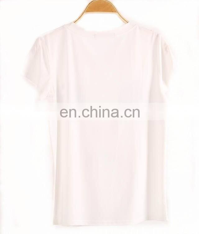 2016 Europe America Cotton 3D Printing T Shirt, Sublimation T Shirt