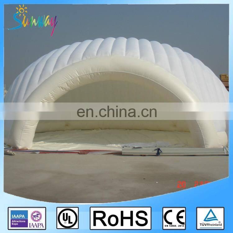Sunway White Inflatable Igloo Tent Mini Inflatable Igloo Dome Tent for Sale