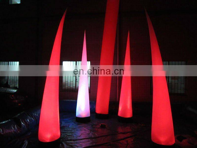 Lighting inflatable ball