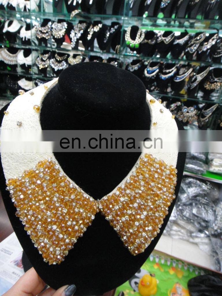 2015 latest jewelry necklace collar Factory price wholesale