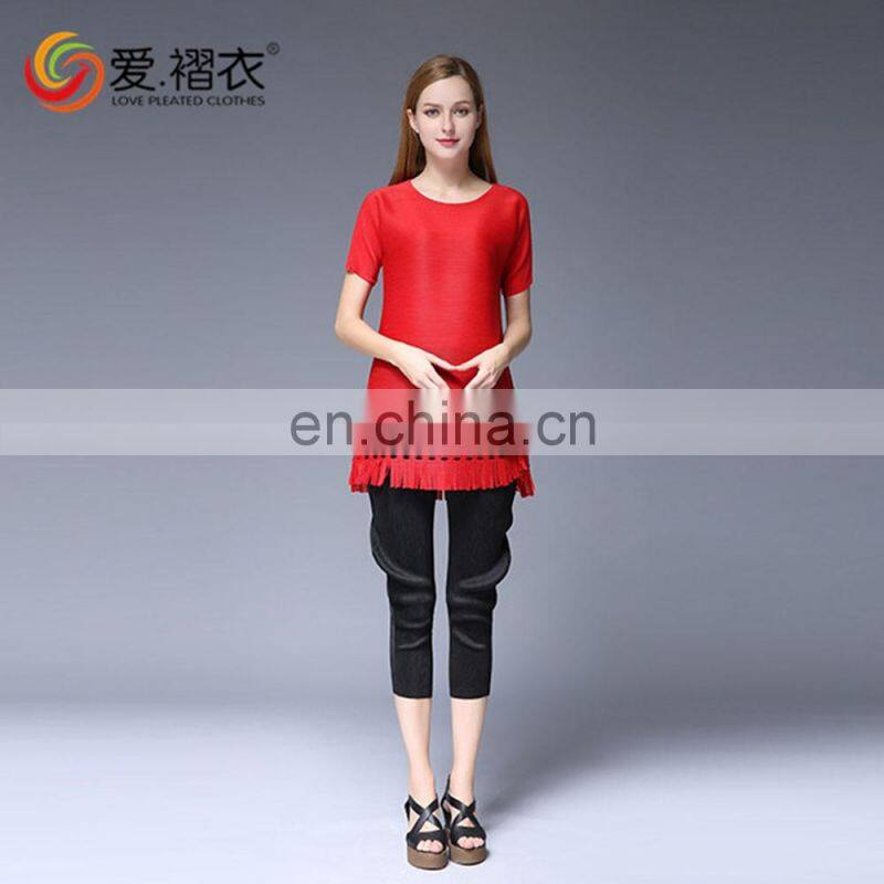 2016 New arrival factory supply khaki and black female crop jeans thick girls tight jeans pants