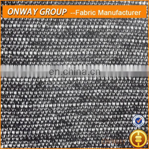 Onway Textile hatchi cotton poly fleece real indigo knitted denim fabric for sweaters