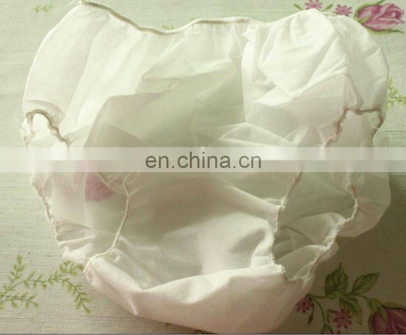 Non Woven Briefs Single Use Disposable Paper Underwear
