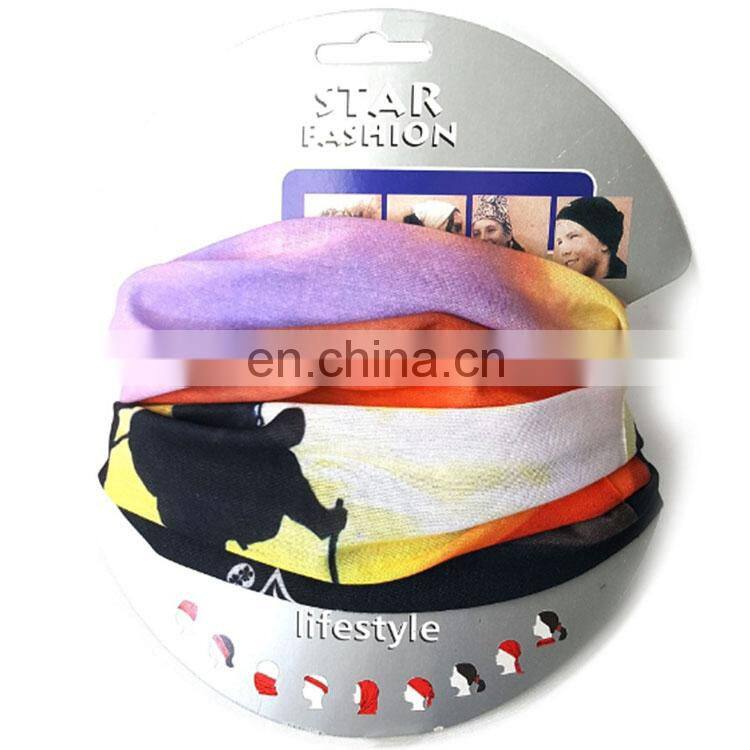 Cheap Fashion Promotion Tube Multi Headwear Seamless Bandana