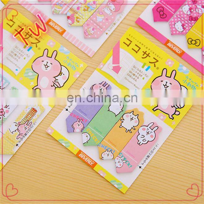China stock stationery supplies ,Discount any shaped design cute die cut sticky memo pads with custom logo