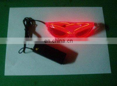 el wire strobe glasses